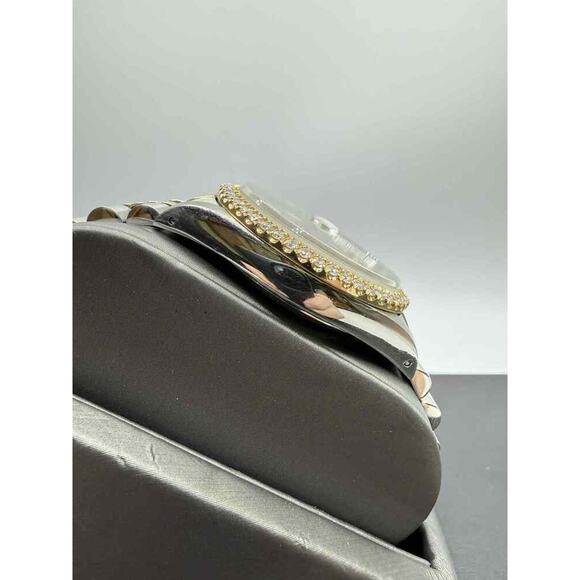 Rolex Datejust 36mm 16233 Two‐Tone 18k Gold Diamond Bezel Roman Dial TS 354349 - Picture 3 of 9